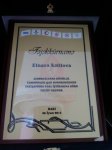 Эльнара Халилова удостоена диплома "Охрана национальных ценностей"