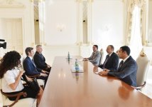 Azerbaijani president receives Captains Regent of San Marino