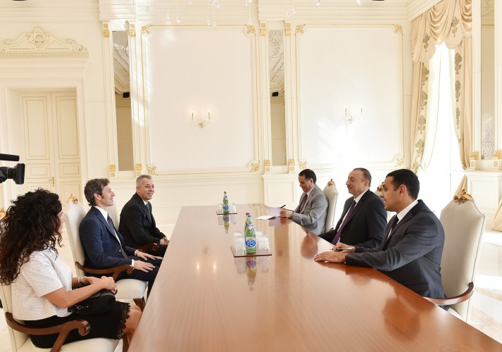 Президент Азербайджана принял глав Сан-Марино - Gallery Image
