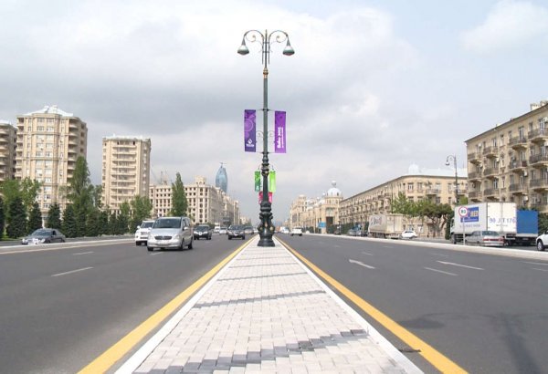 В центре Баку на 2 дня ограничат движение транспорта