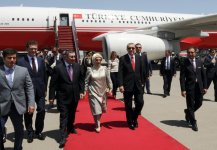 Turkish president visits Azerbaijan