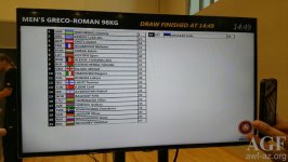 В первый день соревнований по борьбе на Евроиграх выступят четыре азербайджанских спортсмена