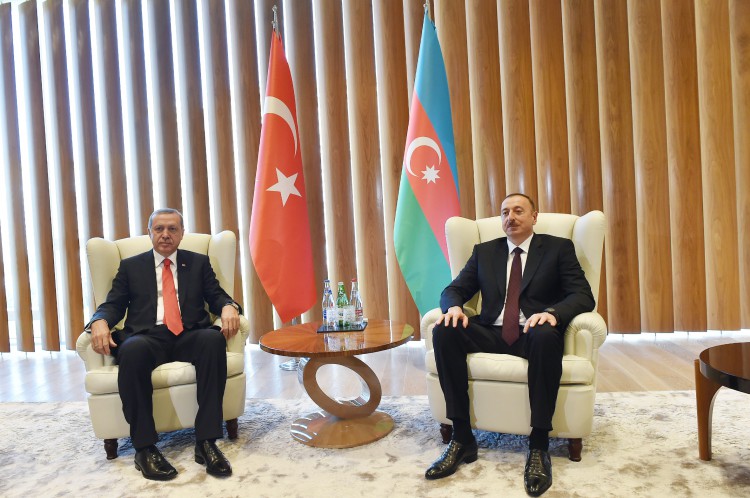 Состоялась встреча президентов Азербайджана и Турции