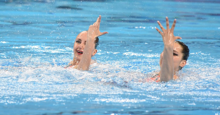 Synchronized swimming qualification tournament ends within European Games