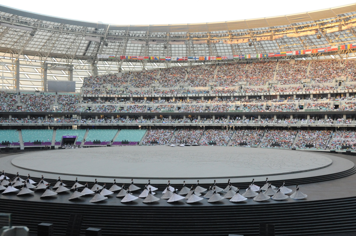 Официальная церемония открытия первых Европейских игр в Баку (ВИДЕО) (ФОТО)