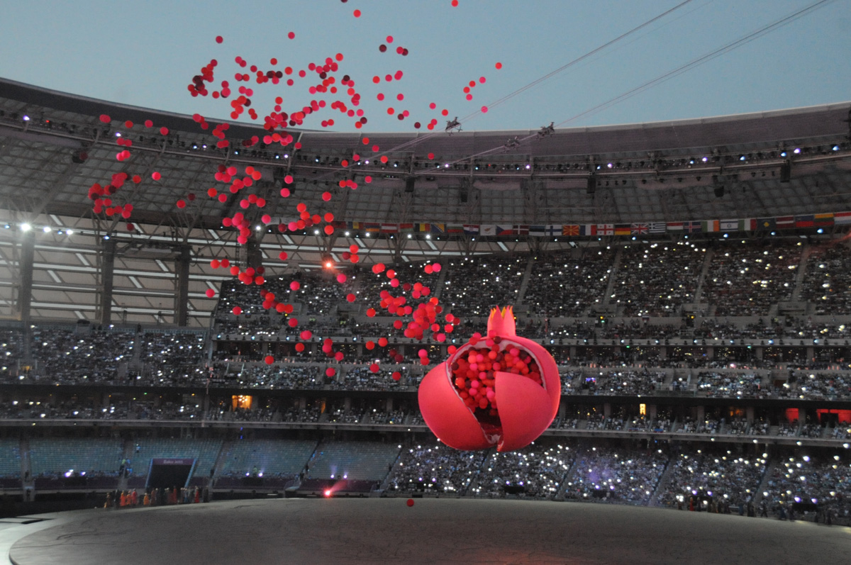 Церемония открытия Евроигр в Баку была впечатляющей - НОК Италии