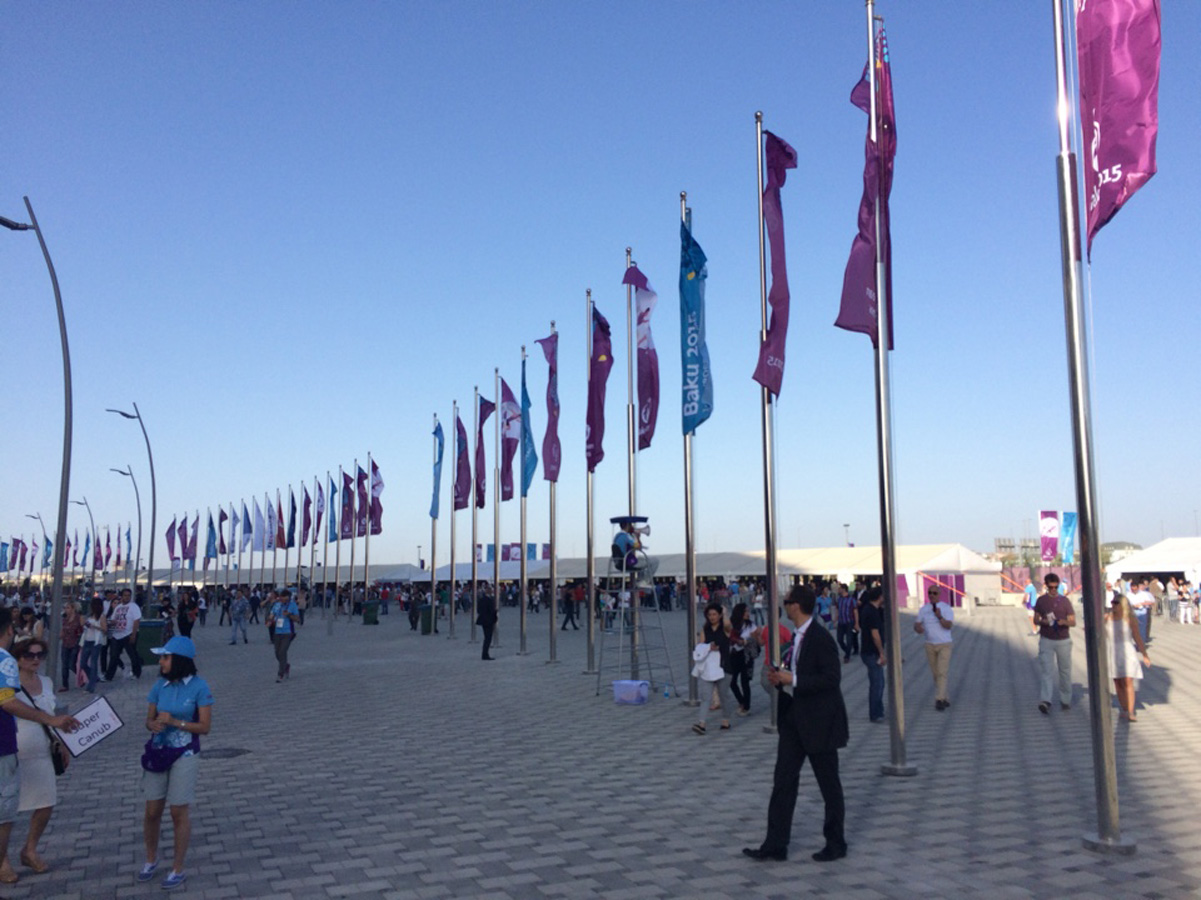 Baku in anticipation of European Games opening ceremony (PHOTO)