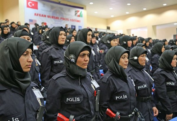 Exercises with the participation of Afghan female police candidates will take place in Turkey