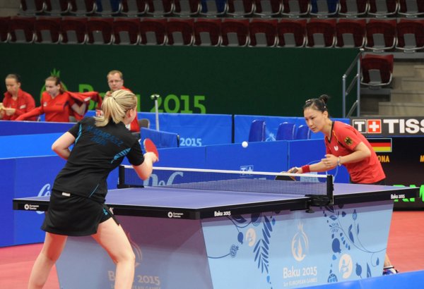 Завершились соревнования по настольному теннису среди женщин в рамках Евроигр