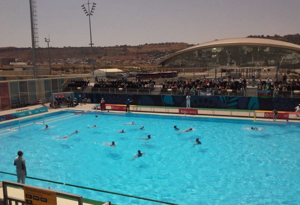 Azerbaijan’s water polo players complete performances at Baku 2015