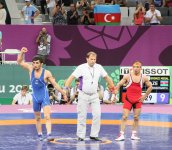 Azərbaycan güləşçisi erməniyə qalib gələrək Avropa Oyunlarının bürünc medalını qazandı (FOTO, VİDEO)