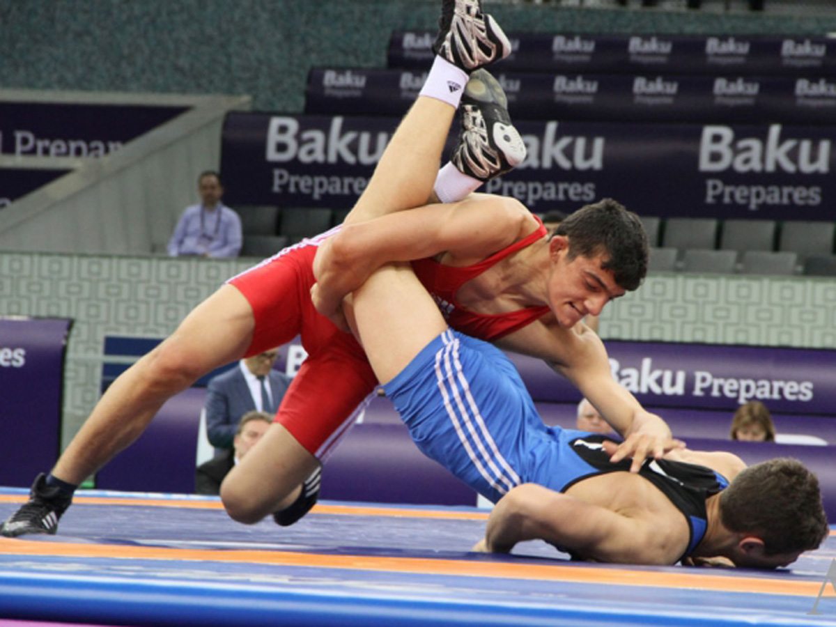 Greco-Roman wrestling competitions among men start in Baku (LIVE)