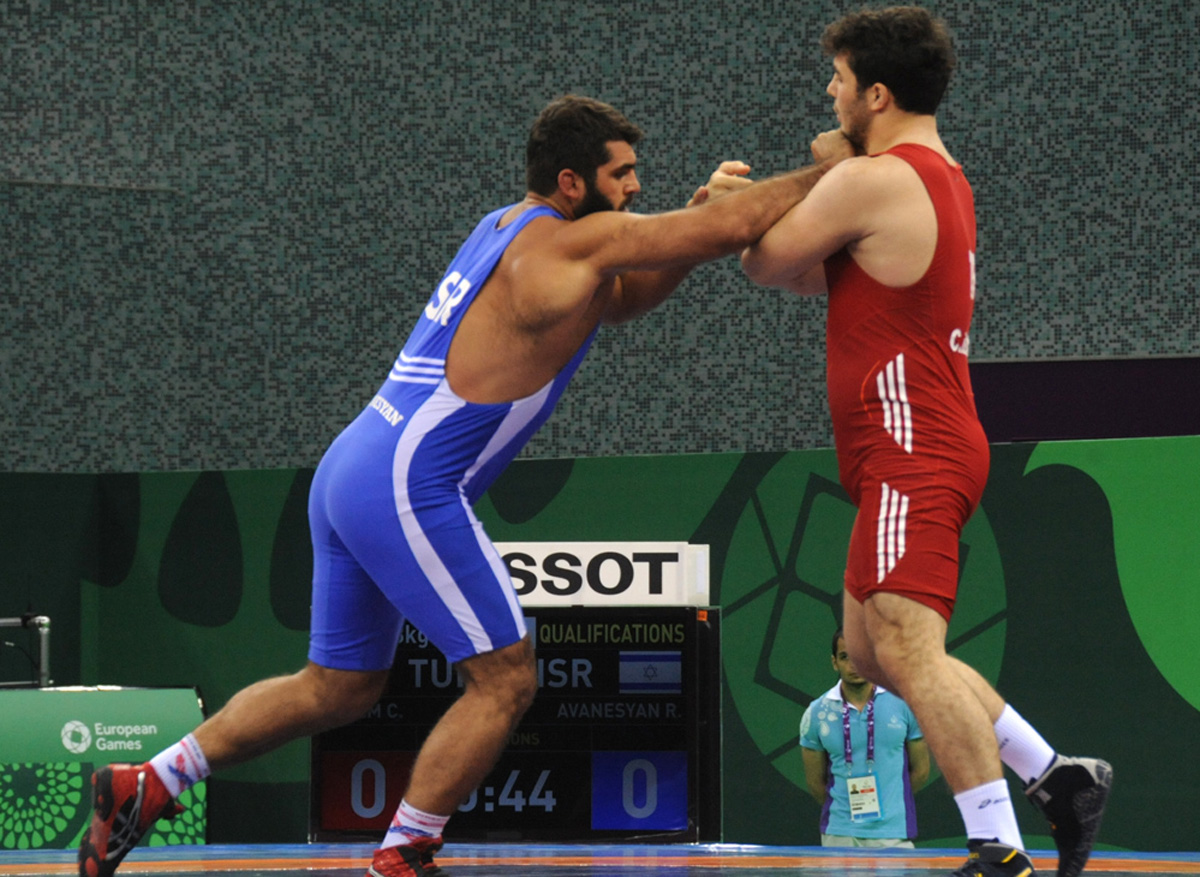 Baku 2015: One more Azerbaijani wrestler reaches 1/4 finals