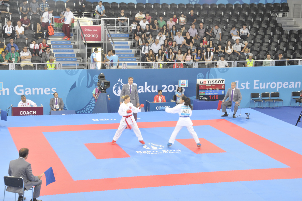 Азербайджан завоевал первую медаль на Европейских играх в Баку