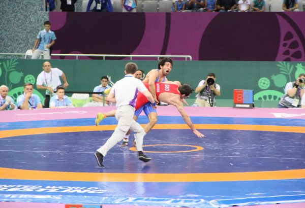 Azerbaijani wrestler Hasan Aliyev reaches semi-finals (UPDATE 2) (PHOTO)