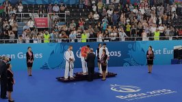 Азербайджан завоевал пятое "золото" на Евроиграх (ФОТО) (ВИДЕО)