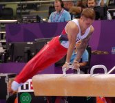 Завершился первый этап соревнований по спортивной гимнастике в многоборье среди мужчин (ФОТО)(версия з)