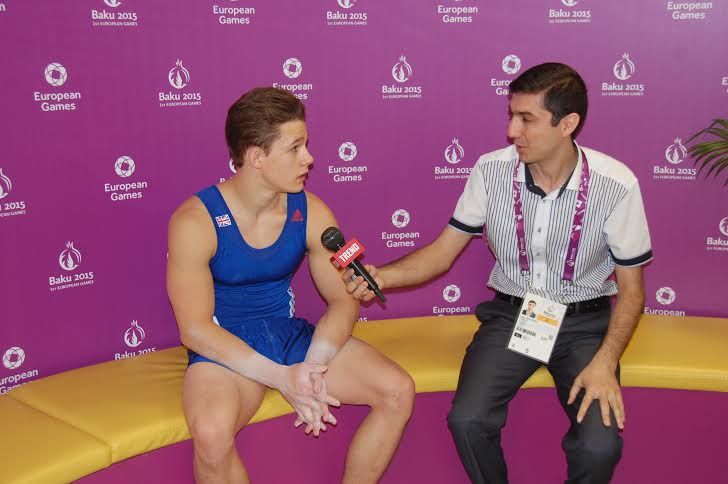 Baku 2015 making important contribution to sports development - British gymnast