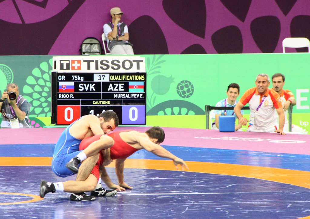 Еще один азербайджанский борец вышел в полуфинал (версия 5) (ФОТО)