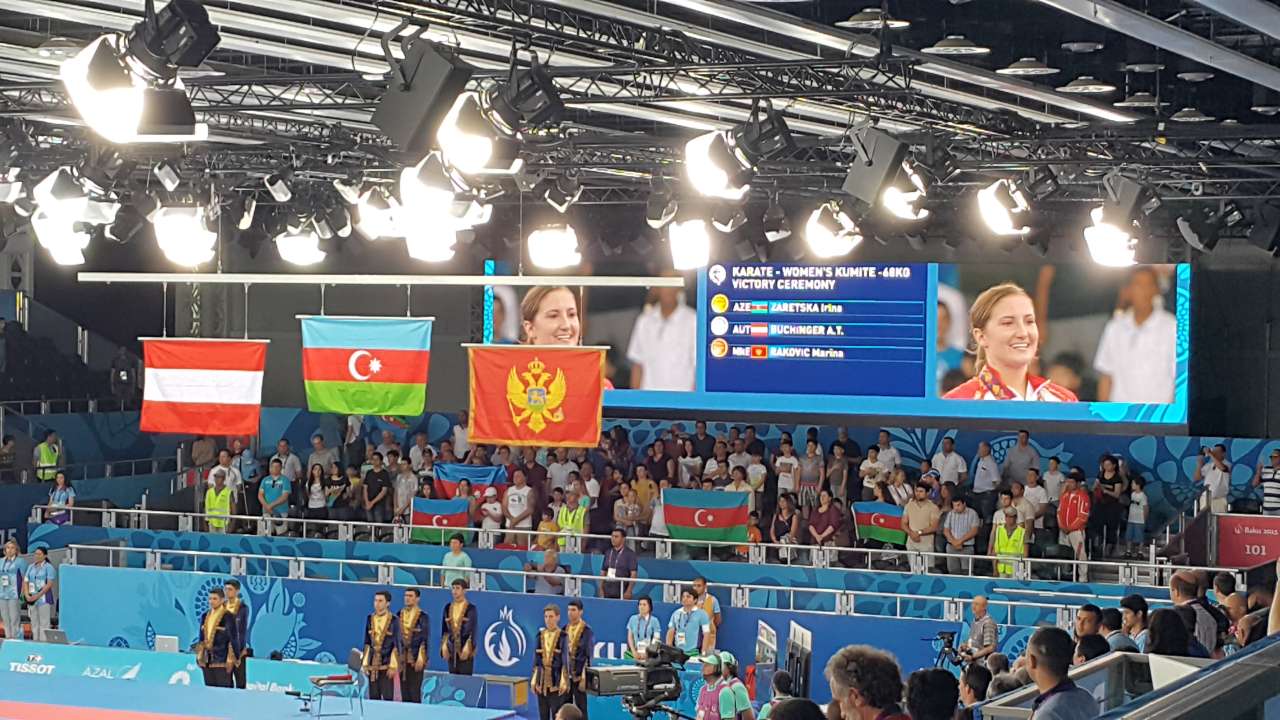 Azerbaijani karateka grabs gold medal