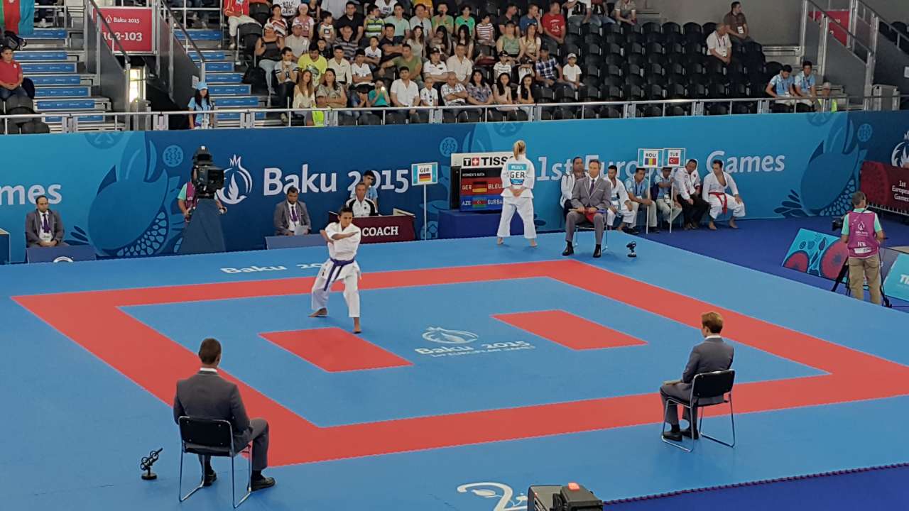 Baku 2015: Azerbaijani karateka reaches semi-finals