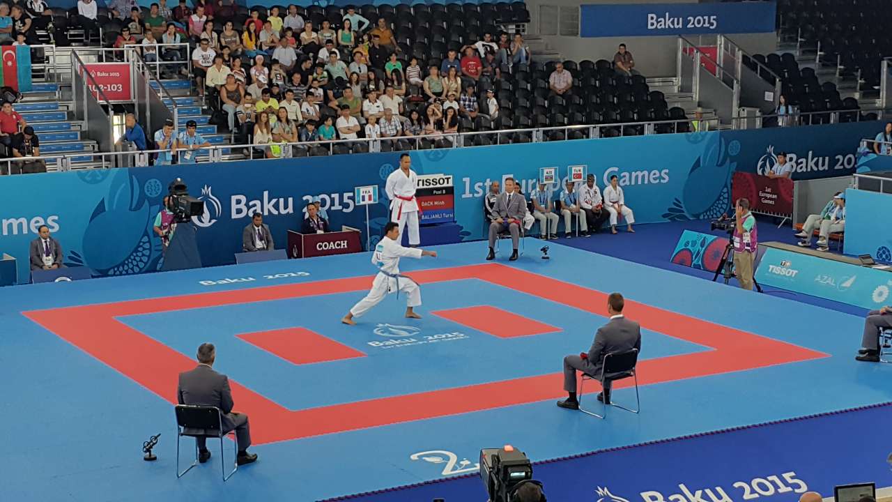 Baku 2015: Men’s kata karate event kicks off (PHOTO)