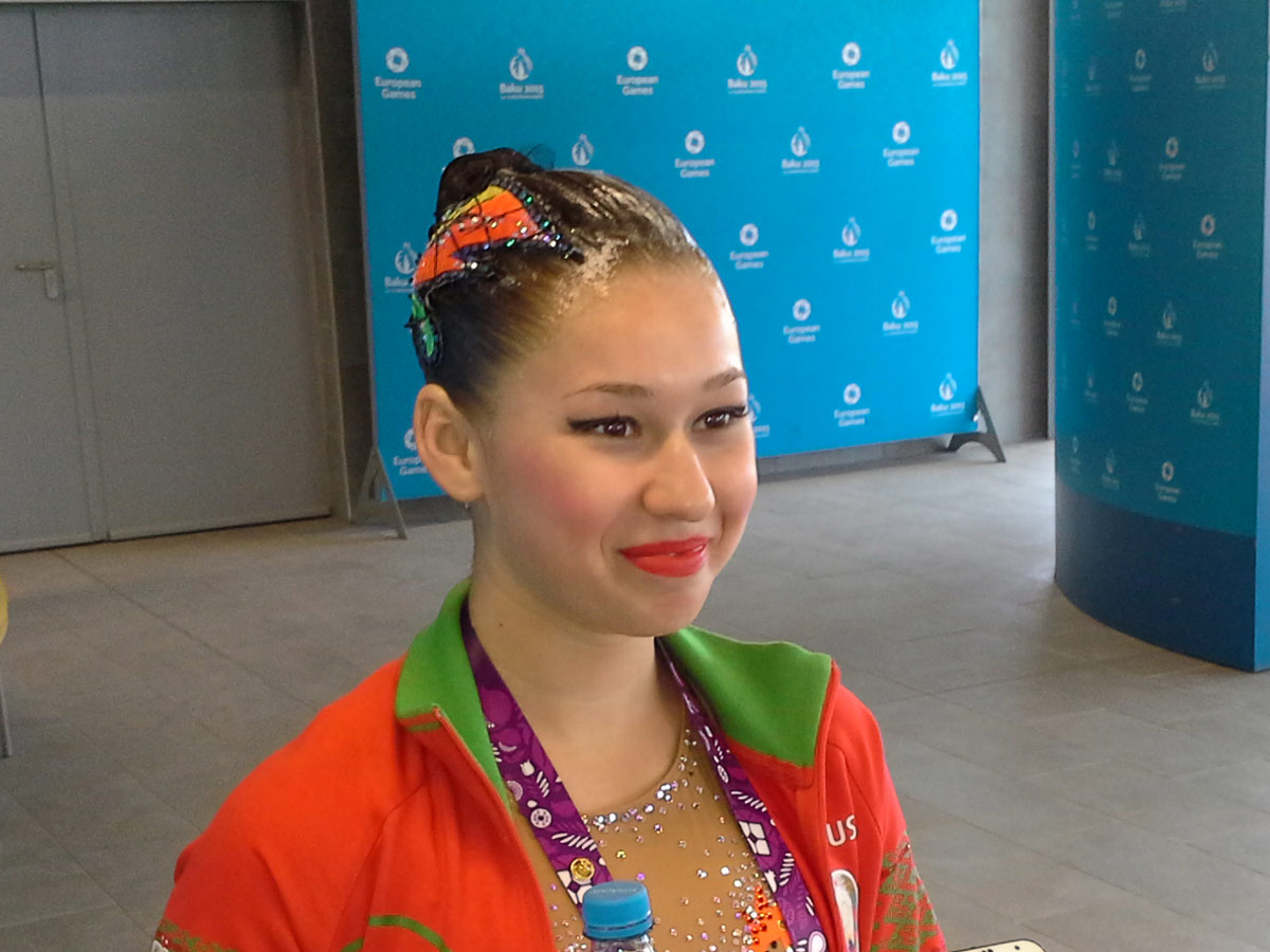 Соревнования Евроигр организованы на самом высоком уровне - синхронистка из Беларуси (ФОТО)