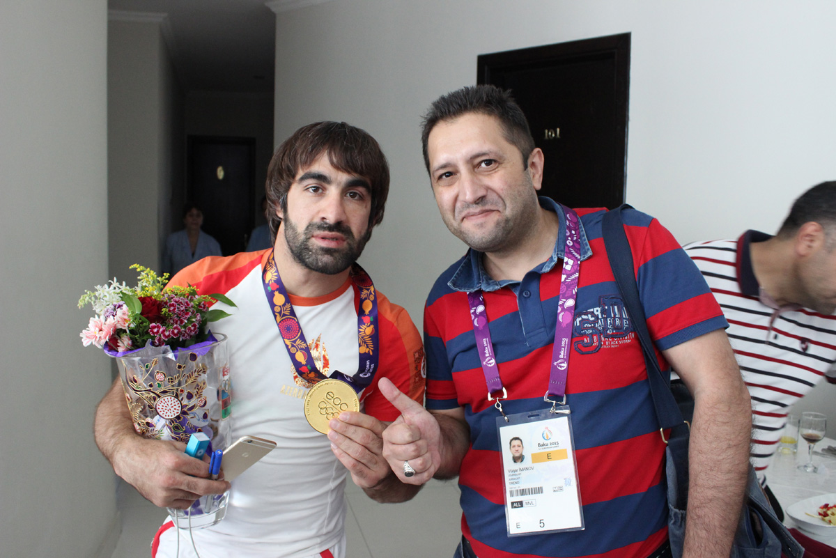 Победитель Евроигр Рафаэль Агаев: Гимн Азербайджана должен звучать на всех соревнованиях (ФОТО)