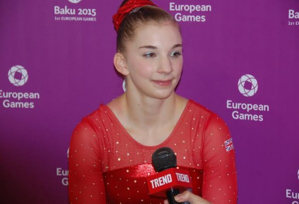 British gymnast says Azerbaijan created excellent conditions for sport (PHOTO)