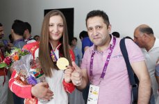 Гимн Азербайджана вдохновил меня на победу – Ирина Зарецкая (ФОТО)