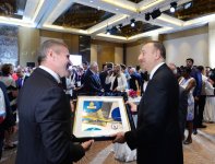 Prezident İlham Əliyev: “Biz gərgin çalışdıq, bütün Avropanın yaddaşında qalacaq səviyyədə Oyunları təşkil etdik” (FOTO)