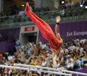 Second day of artistic gymnastics competitions continues as part of Baku’s first European Games (PHOTO)