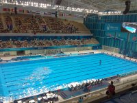 На Европейских играх в Баку стартовал финал по синхронному плаванию в парном разряде