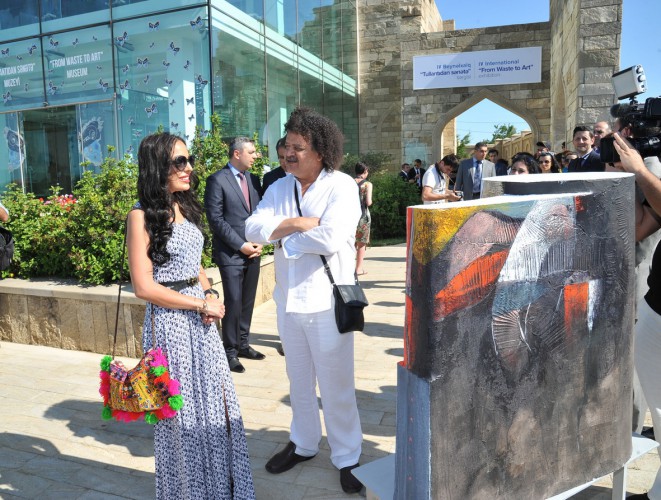 Лейла Алиева приняла участие в церемонии закрытия VI Международного фестиваля искусств «Девичья Башня»