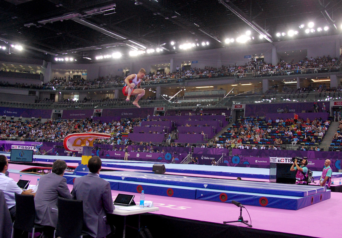 Azerbaijan wins bronze in artistic gymnastics at Baku’s first European Games (PHOTO)