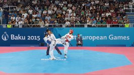 Азербайджанская тхэквондистка вышла в четвертьфинала Евроигр
