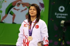 Турецкая спортсменка: Держать флаги Азербайджана и Турции было гордостью (ФОТО)