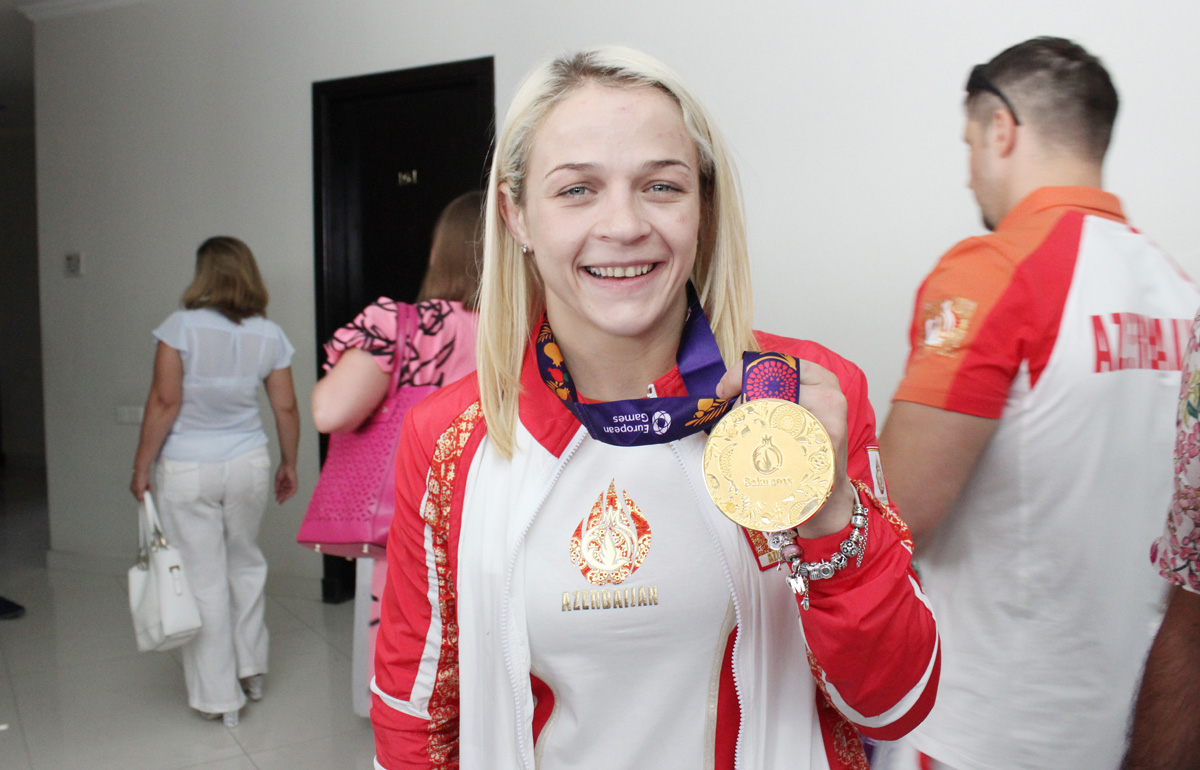 Победа на Евроиграх имеет особое значение – золотой медалист Мария Стадник (ФОТО)