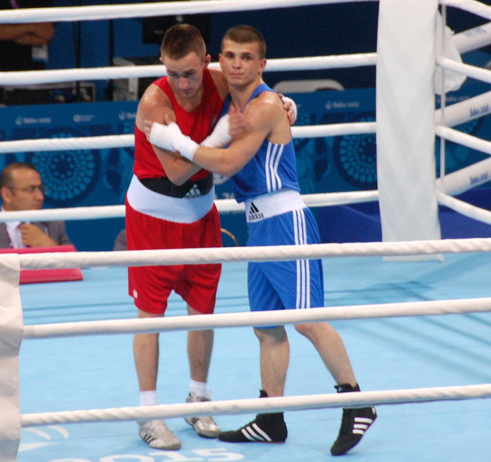 Avropa Oyunlarında boks yarışlarının ilk günü (FOTO)