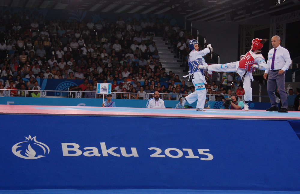 Very strong taekwondo fighters at Baku 2015 - Danish Taekwondo Federation