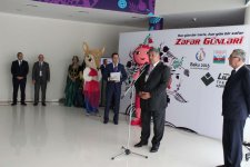 В НОК прошла традиционная церемония чествования медалистов Евроигр (ФОТО)