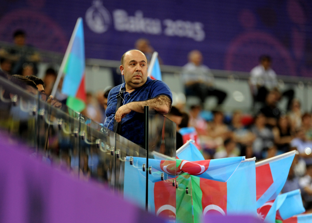 Trampoline events continue at Baku 2015 (PHOTO)