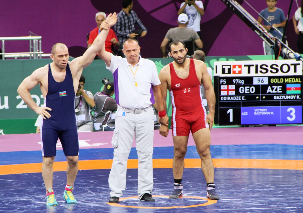 Азербайджан завоевал на Евроиграх десятое "золото" (ФОТО) (ВИДЕО)