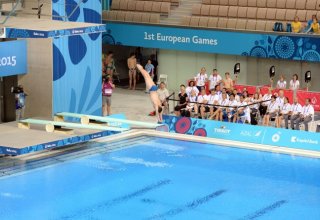 Азербайджанский спортсмен вышел в финал соревнований Евроигр по прыжкам в воду