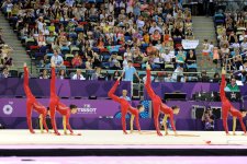 Azerbaijani gymnasts on sixth day of first European Games in Baku (PHOTO SESSION)
