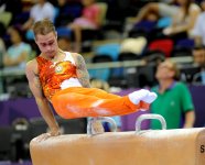 Азербайджанский гимнаст Олег Степко завоевал "серебро" на Евроиграх (ФОТО)