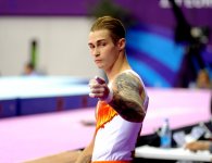 Azərbaycan gimnastı Avropa Oyunlarında gümüş medal qazandı (FOTO)