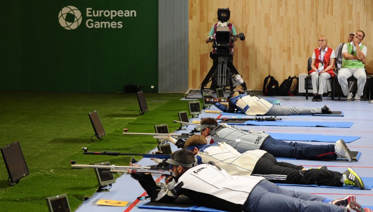 Определились призеры Евроигр в соревнованиях по стрельбе из положения лежа
