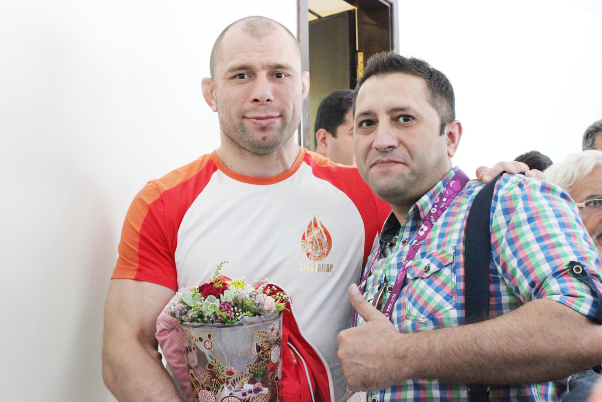 В Баку приехали самые достойные бойцы – победитель Евроигр Хетаг Газюмов (ФОТО)