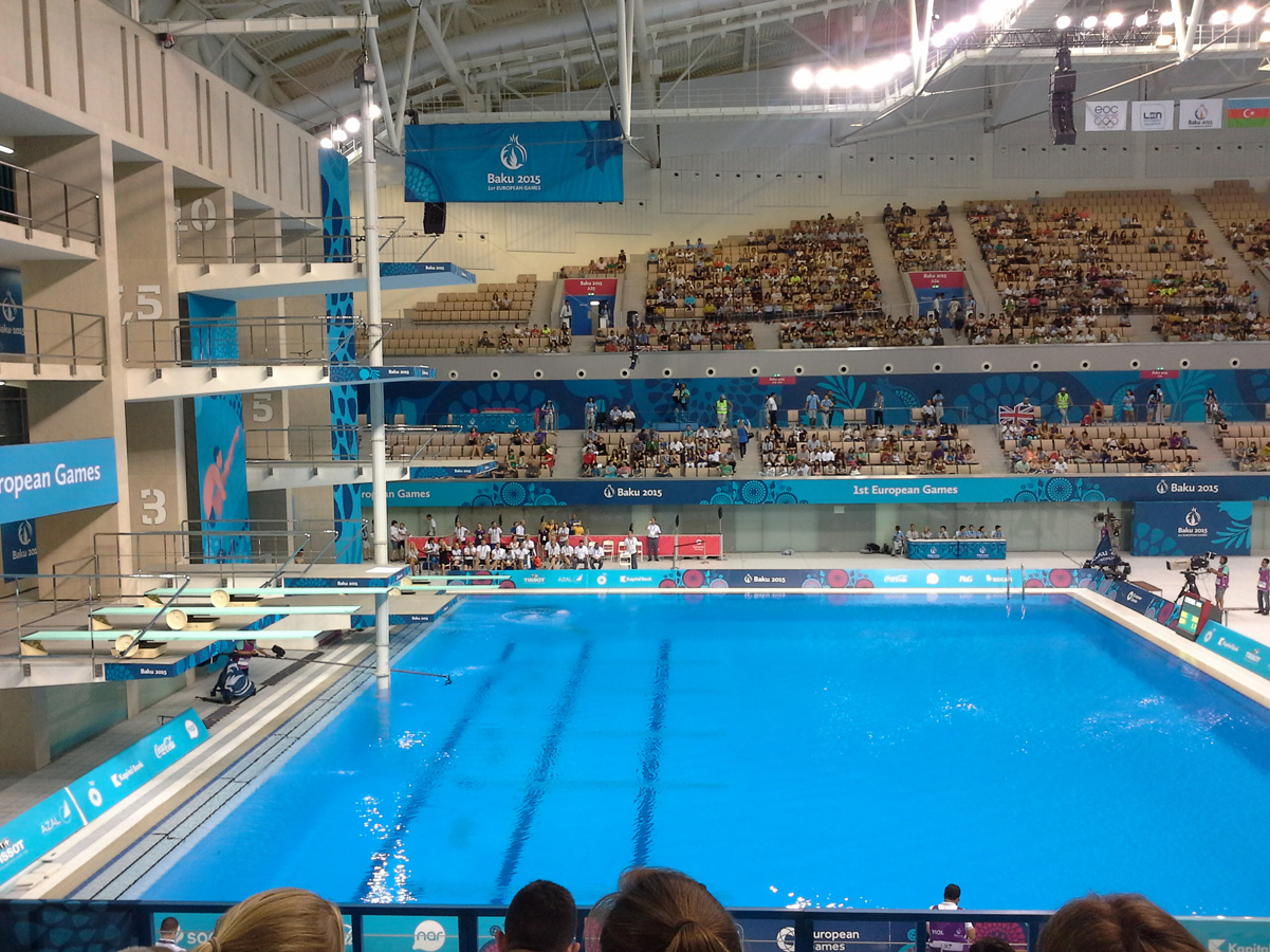Diving events start at Baku 2015